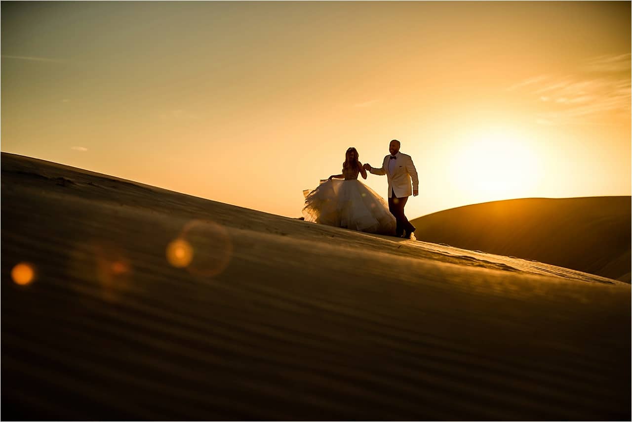 Best Wedding Photographer in Dubai in the desert