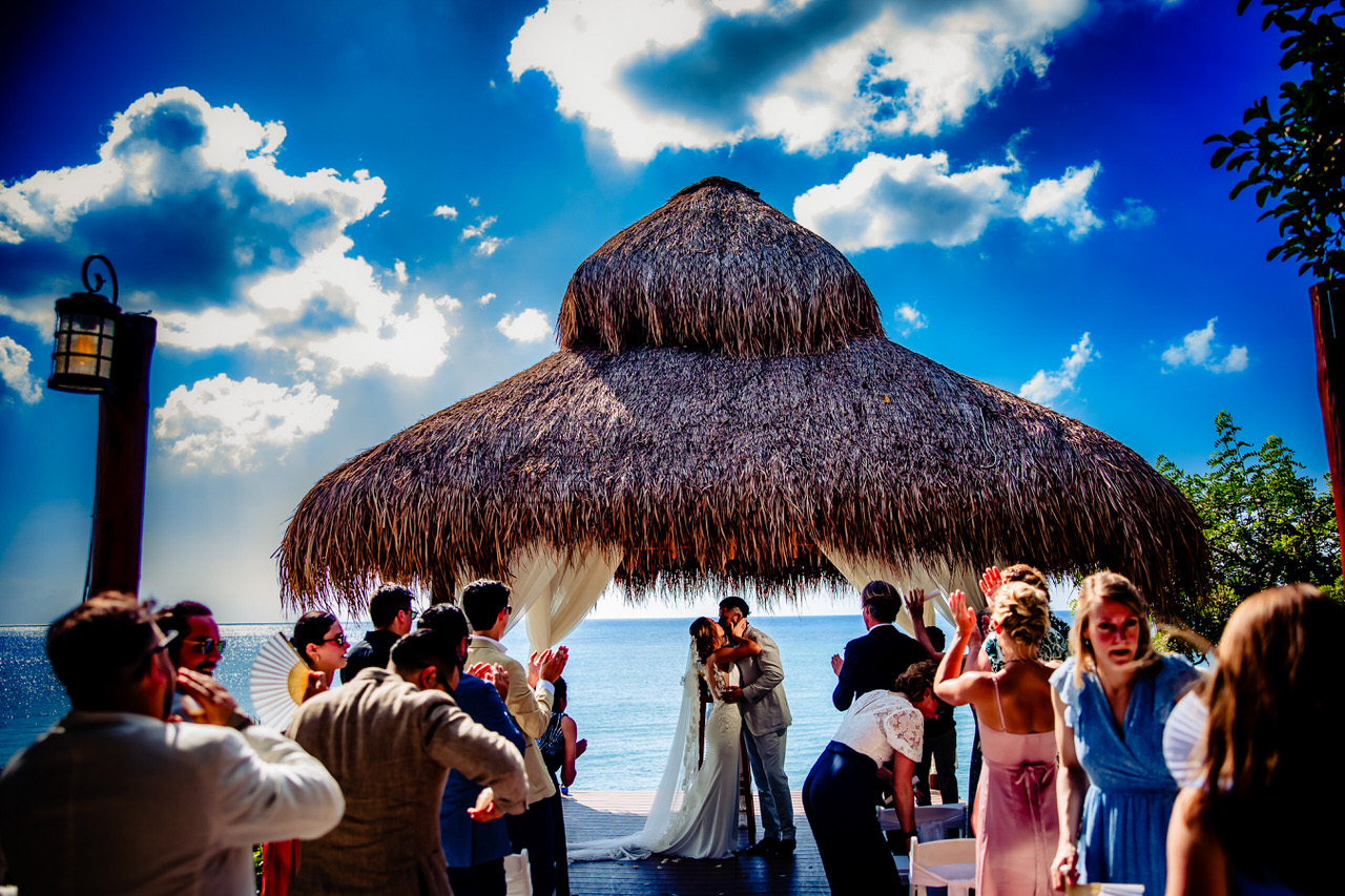Mexico Wedding Photographer - Bride & Groom Ceremony