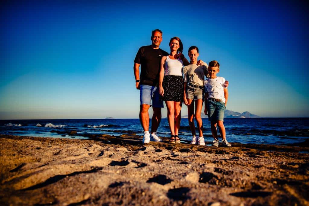 Ralf Czogallik met zijn gezin. De beste trouwfotograaf van Nederland