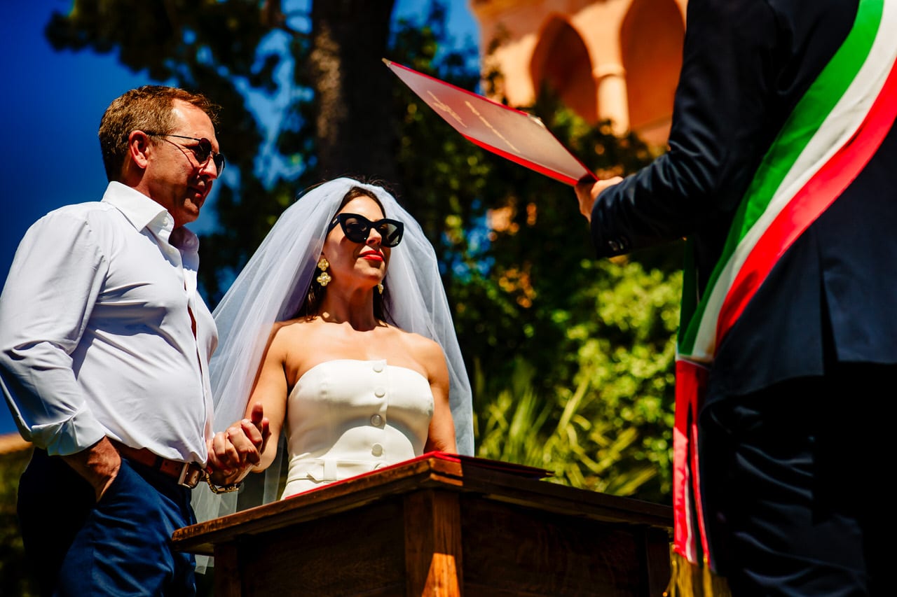 Wedding at Villa Cimbrone Ravello Italy