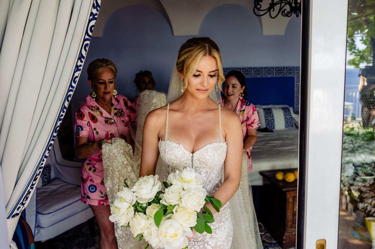 Amalfi Coast Wedding Photographer | Positano Hotel Marincanto